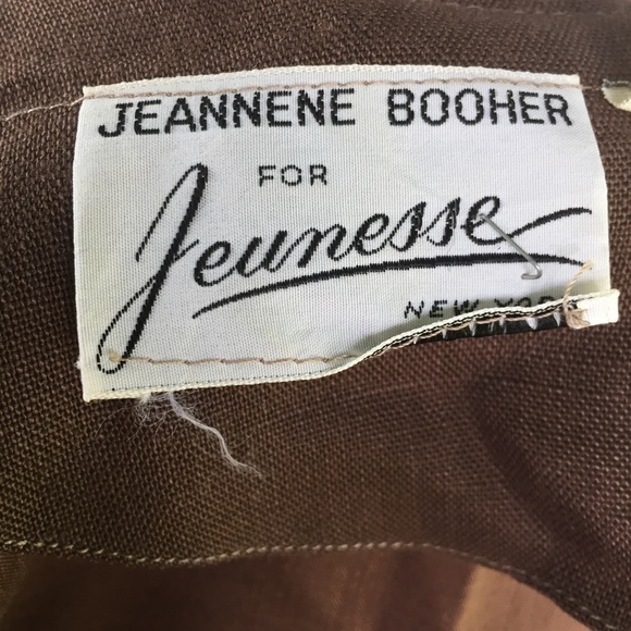 Vintage 60’s Shirtdress Jeannene Booher Jeunesse - Picture 5 of 7